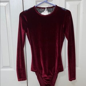 Open back sexy bodysuit